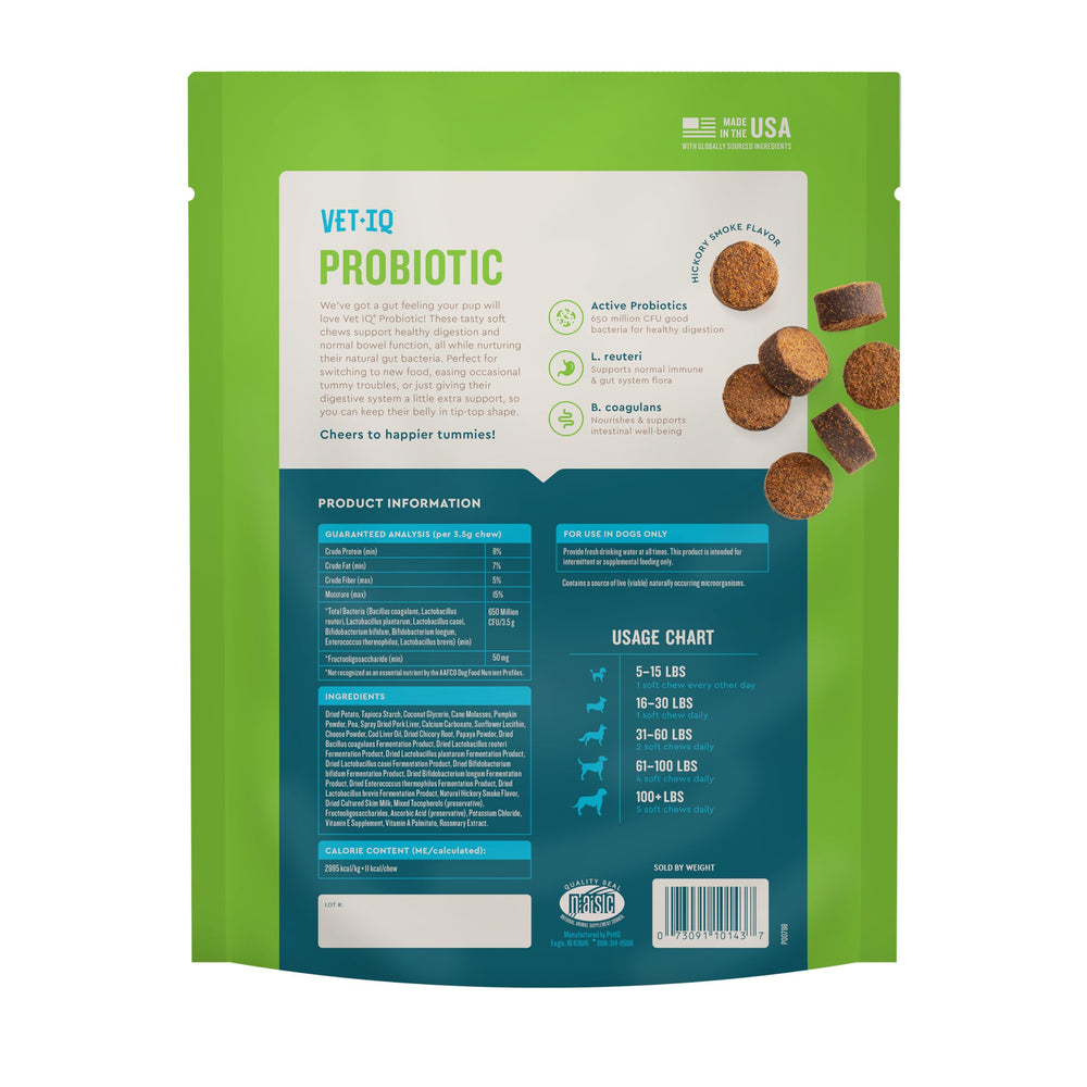 VetIQ 180 gommes: approvisionnement durable pour le quotidien.