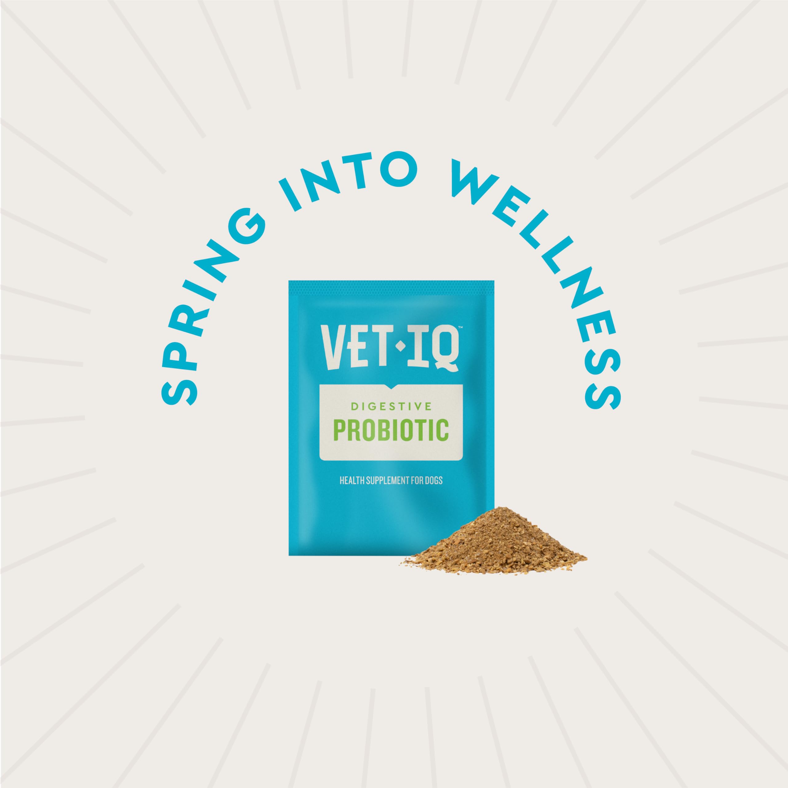 VetIQ Probiotique chien, soutien digestif quotidien pour une meilleure digestion