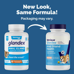 Poudre Glandex Vetnique avec fibres, soutien digestif pour chien