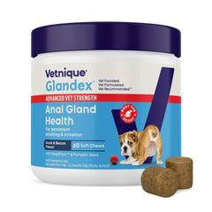 Vetnique Glandex friandises molles pour chiens, soutien glandes et digestion