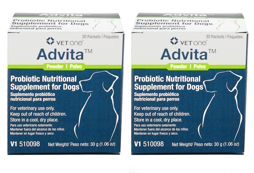Vet One Advita Probiotique chien, soutien digestion et appétit, complément quotidien.