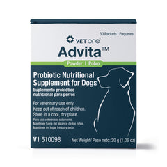 VetOne Advita, sachets probiotiques pour chien, soutien digestif quotidien.