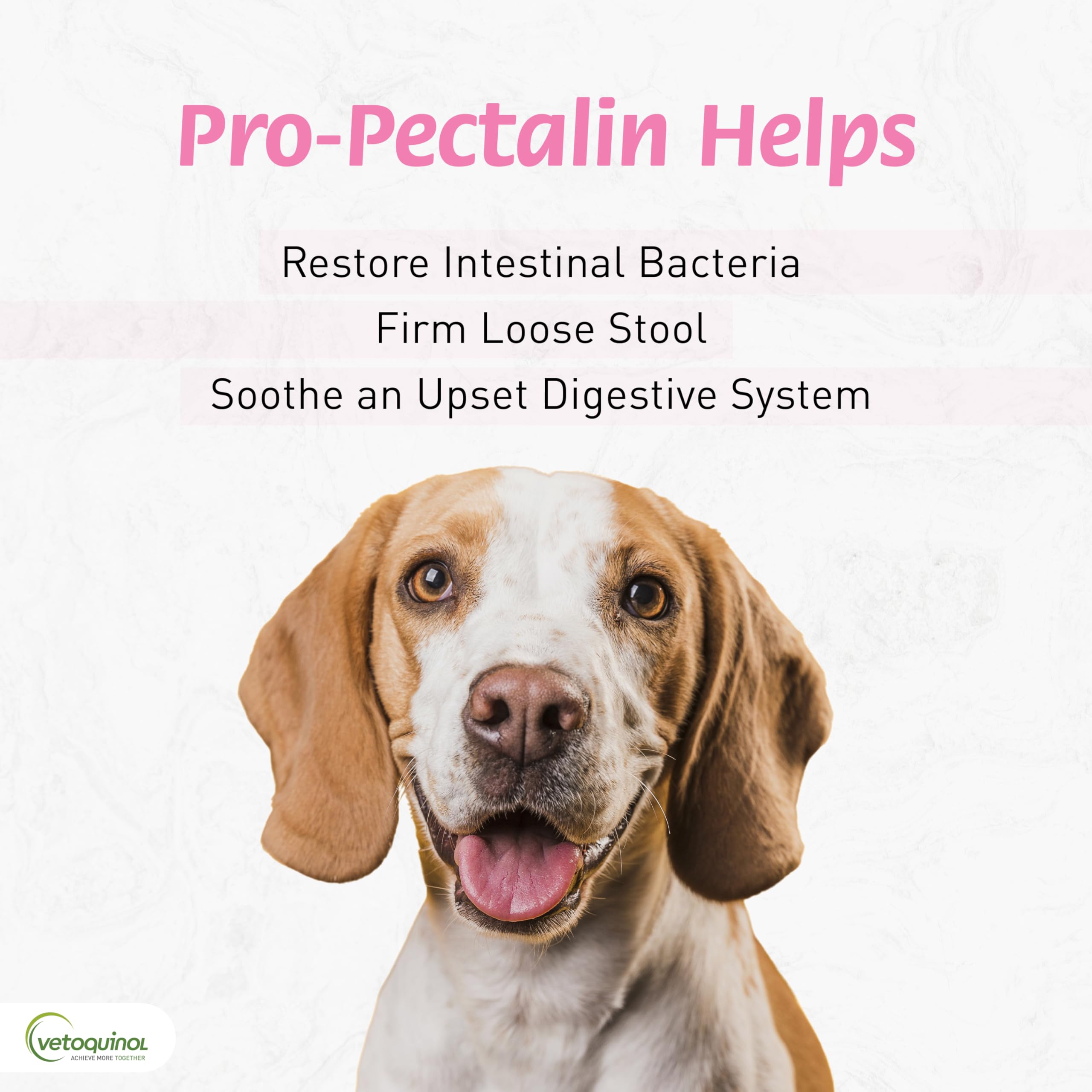 Pro-Pectalin au goût poulet, formulation agréable pour les animaux.