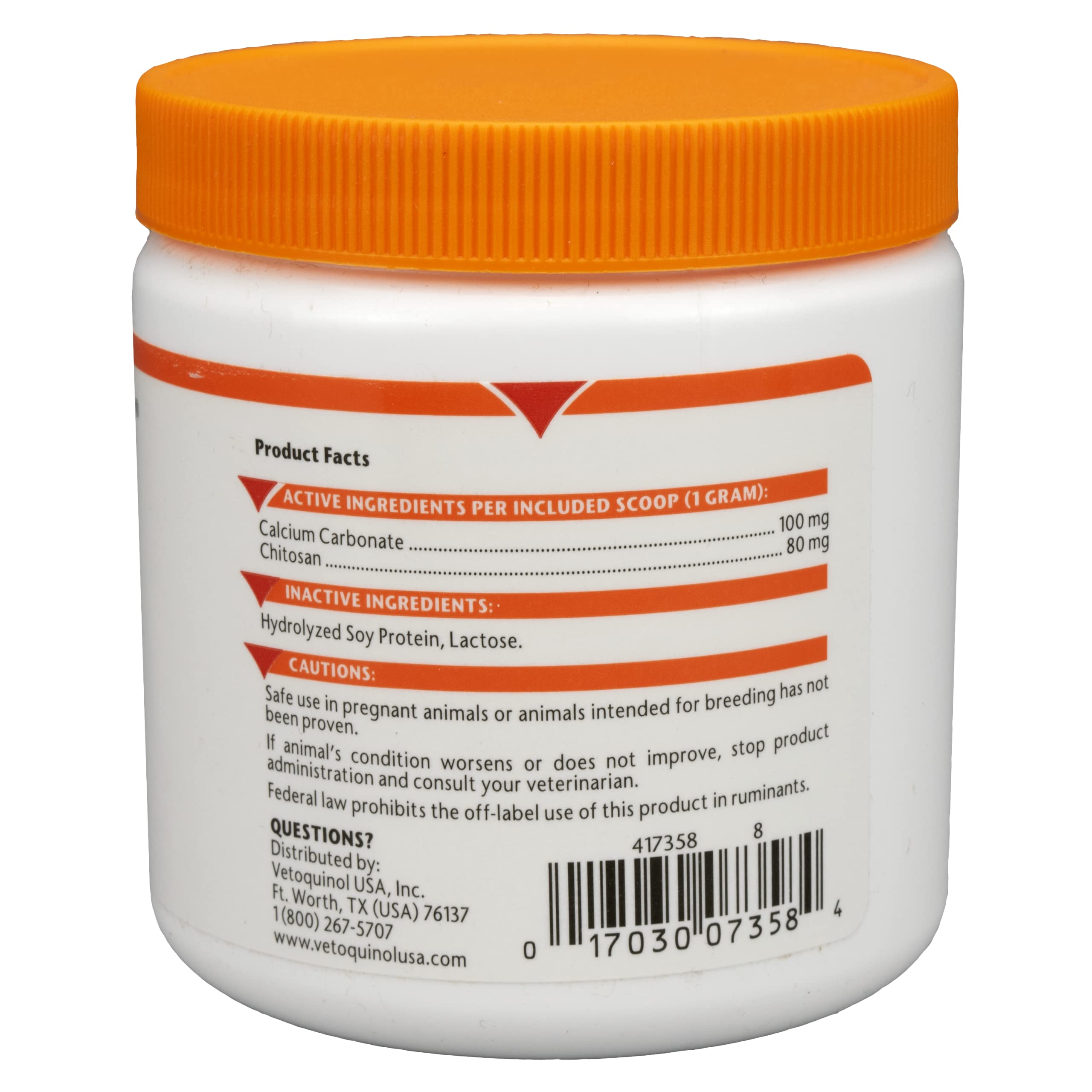 Vetoquinol Epakitin doseur-poudre; dosage précis simplifie l’administration quotidienne.