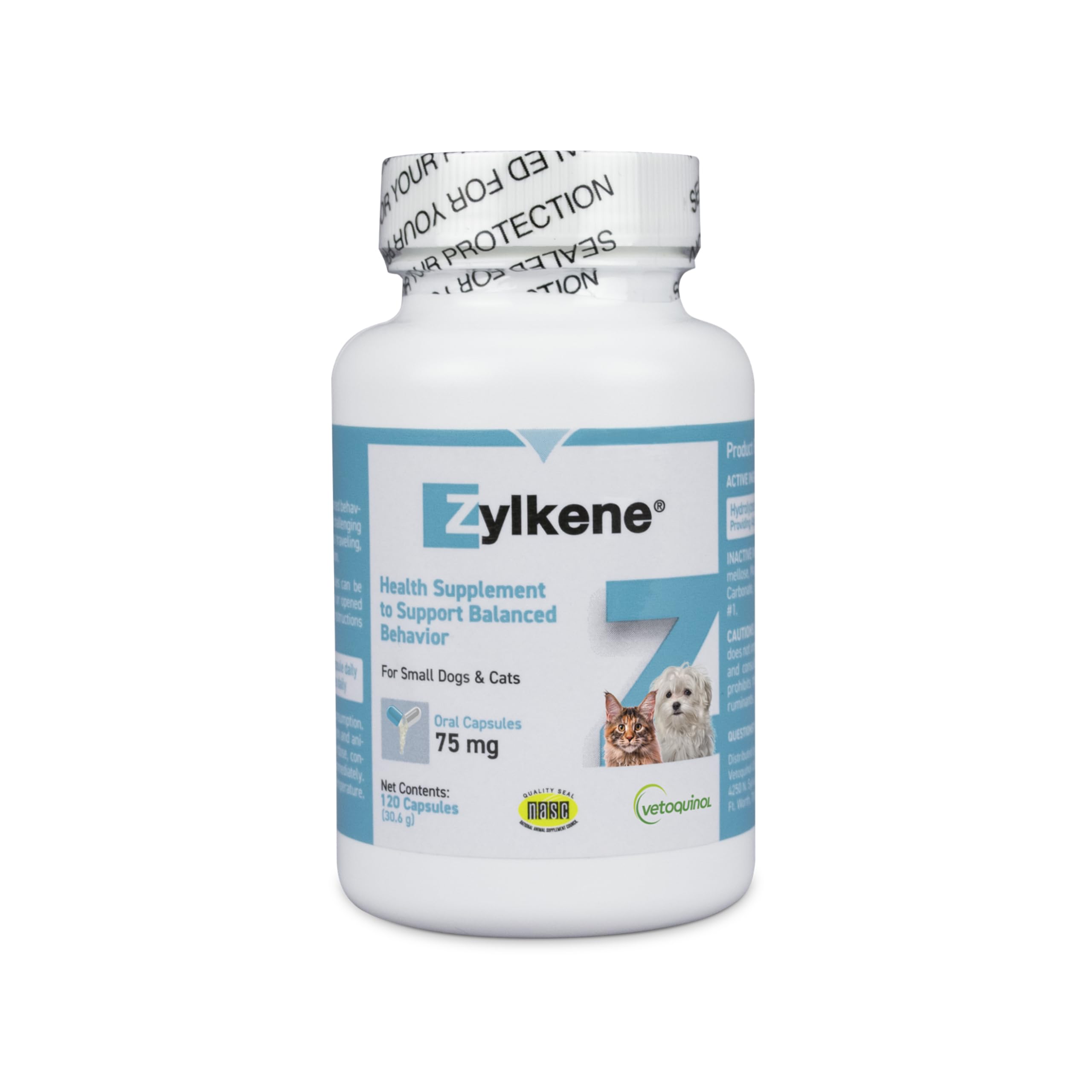 Vetoquinol Zylkene bouteille calme pour chiens et chats