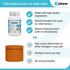 Formule sans lactose et ingrédients naturels de Zylkene