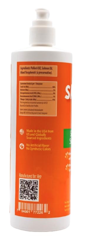 Vetr etiquette omega3 huile saumon norvegien, pureté et sécurité.