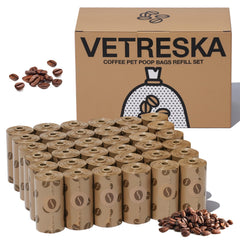 Vetreska sacs-poubelle boîte 36 rouleaux, pratique pour promenades avec chien