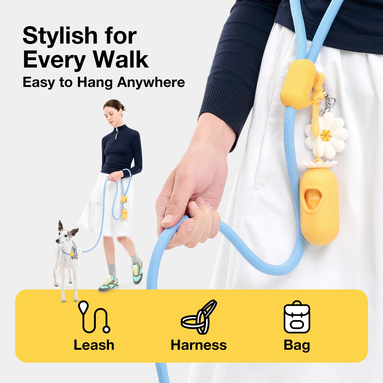 Vetreska Daisy - usage promenade chien - pratique et propre