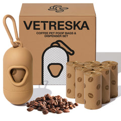 Distributeur VETRESKA avec sacs café, pratique lors des balades.