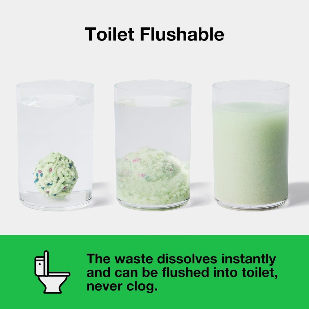 VETRESKA Tofu Litière chat - sans poussière pour l’air intérieur sain