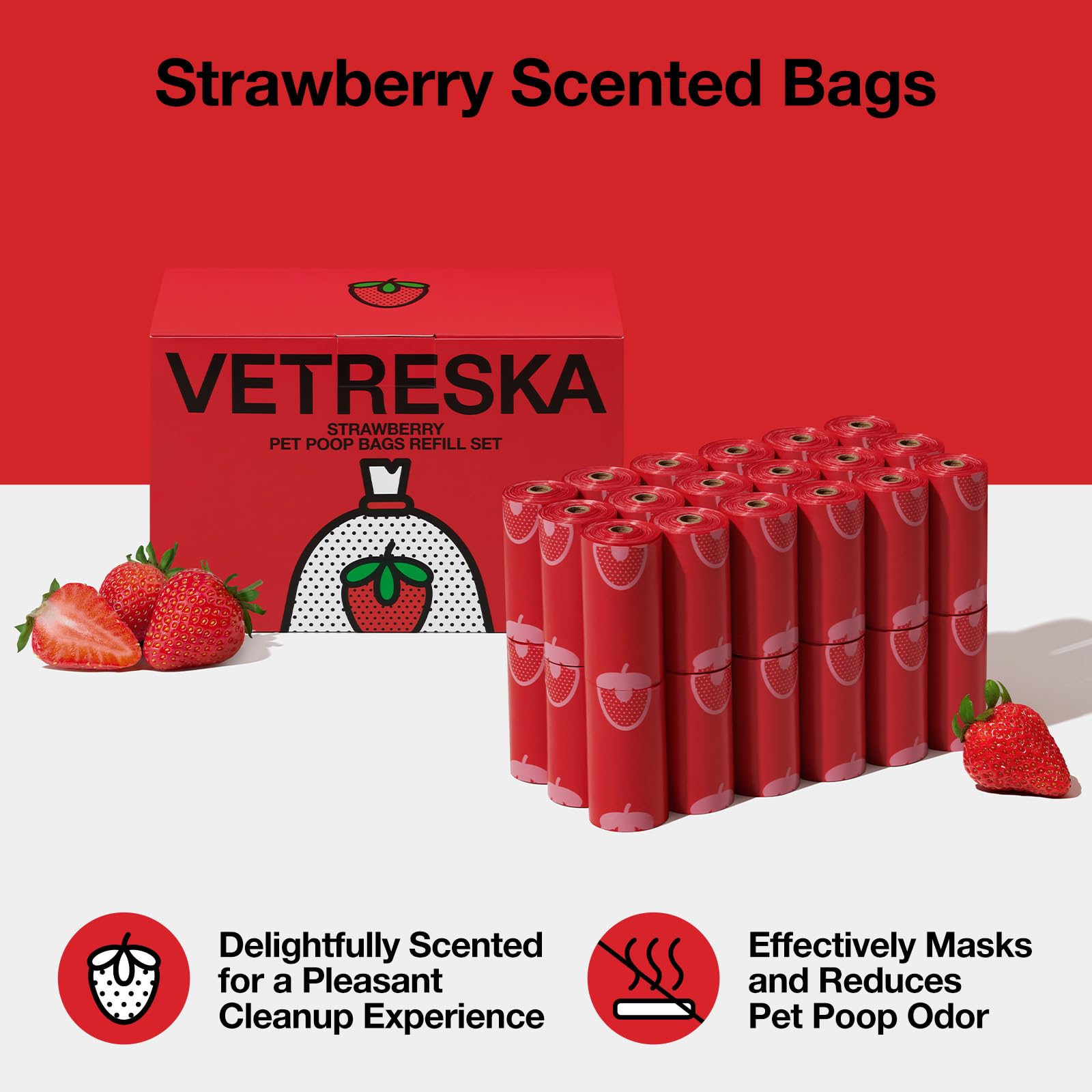 Sacs Vetreska anti-fuite et épais, protection des mains.
