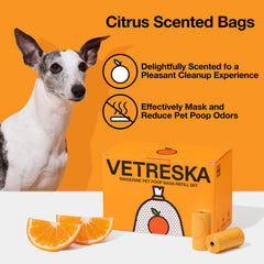 Vetreska sacs anti-fuite extra forts protègent les mains.