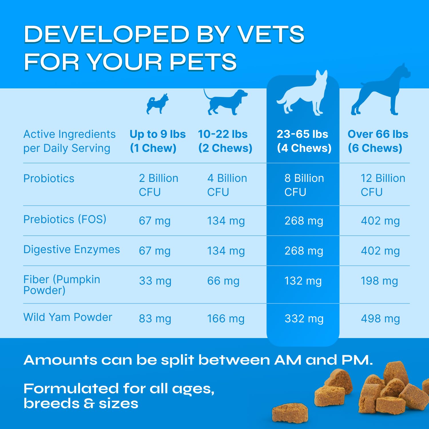 Vetrica Probiotiques Chien Equilibre Levures: aide potentielle à maintenir l'équilibre naturel