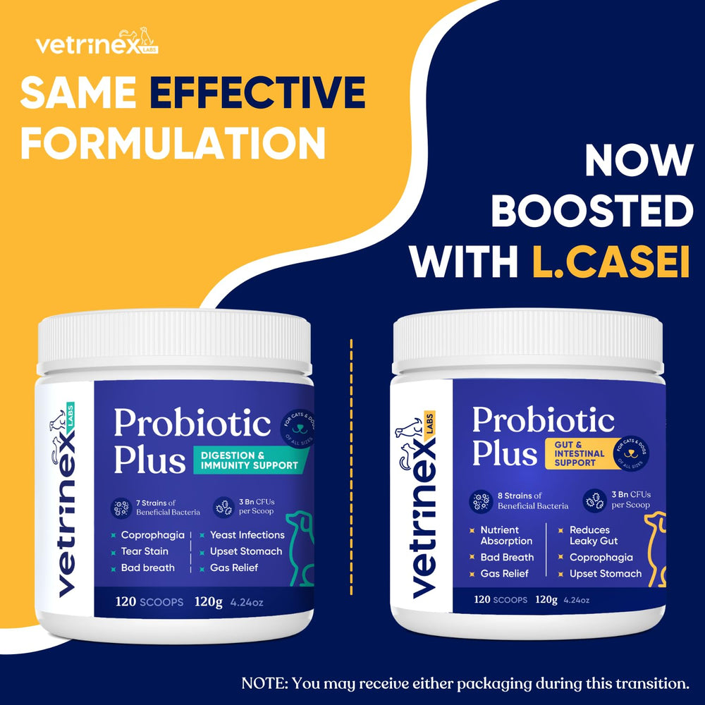 Vetrinex Labs Boite Probiotiques Animaux: intégration simple dans l'alimentation quotidienne