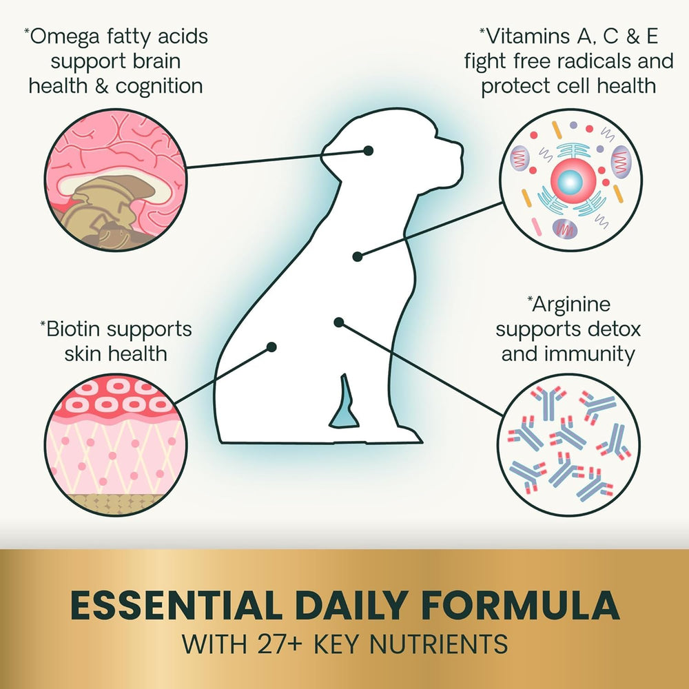 Zinc et magnésium pour immunité VetriScience 27+ Active Health.