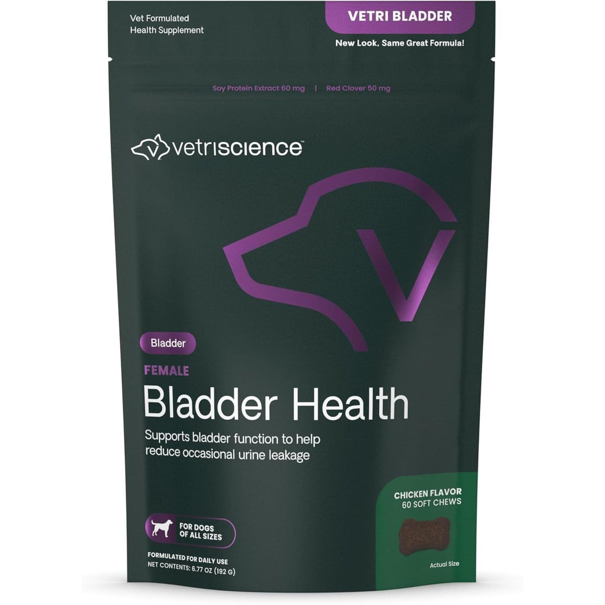 VetriScience Bladder Health, emballage prêt à l'emploi pour chien — facilité d'administration