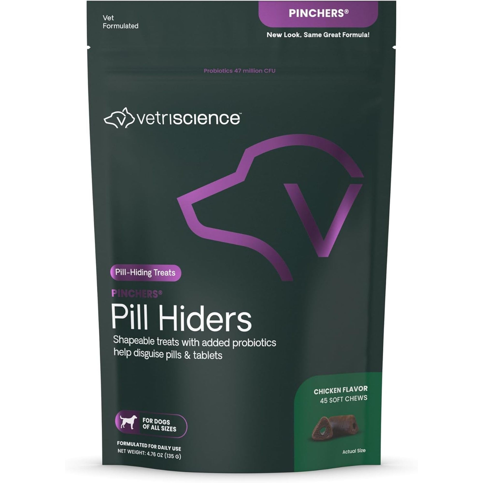 VETRISCIENCE Pinchers cache-pilules moelleux, texture agréable facilitant l’administration.
