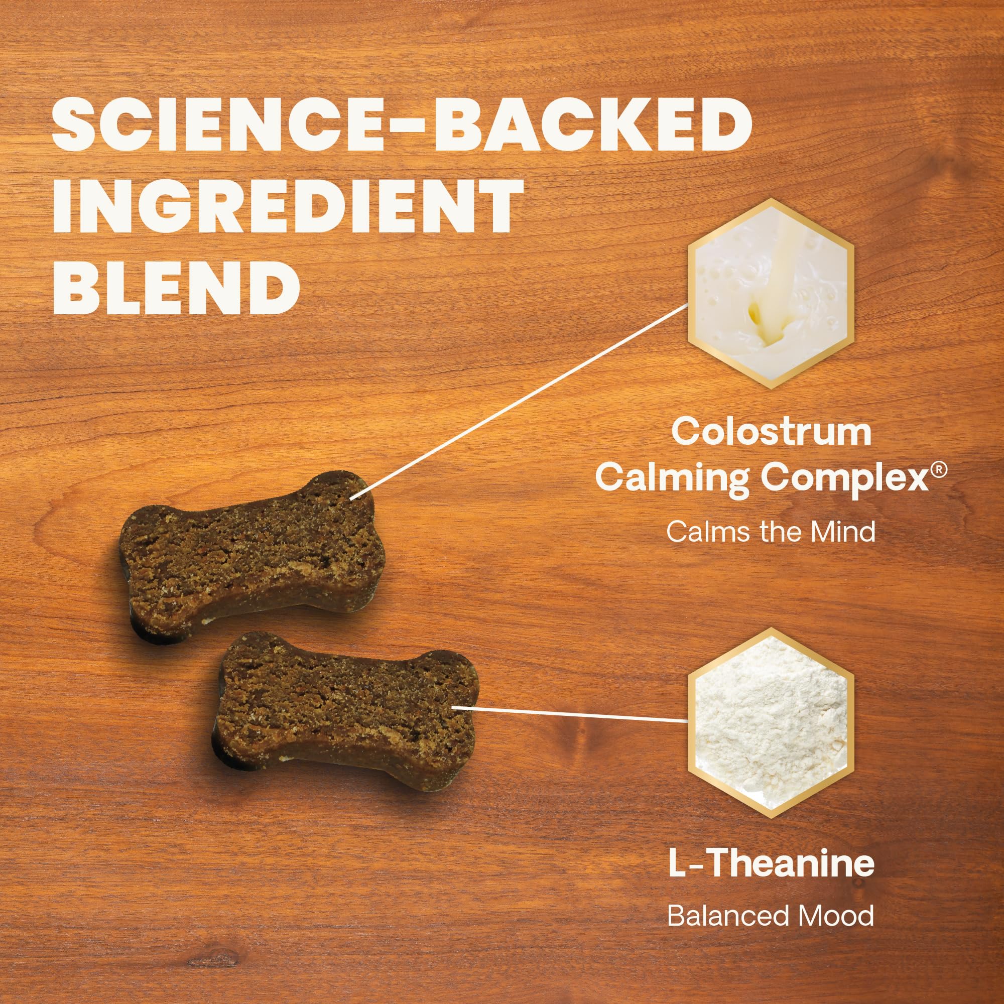 VetriScience Calm & Confident, dosage facile avant voyage ou rendez-vous.