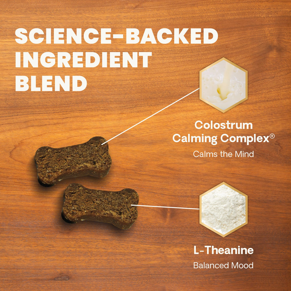 VetriScience Calm & Confident, dosage facile avant voyage ou rendez-vous.