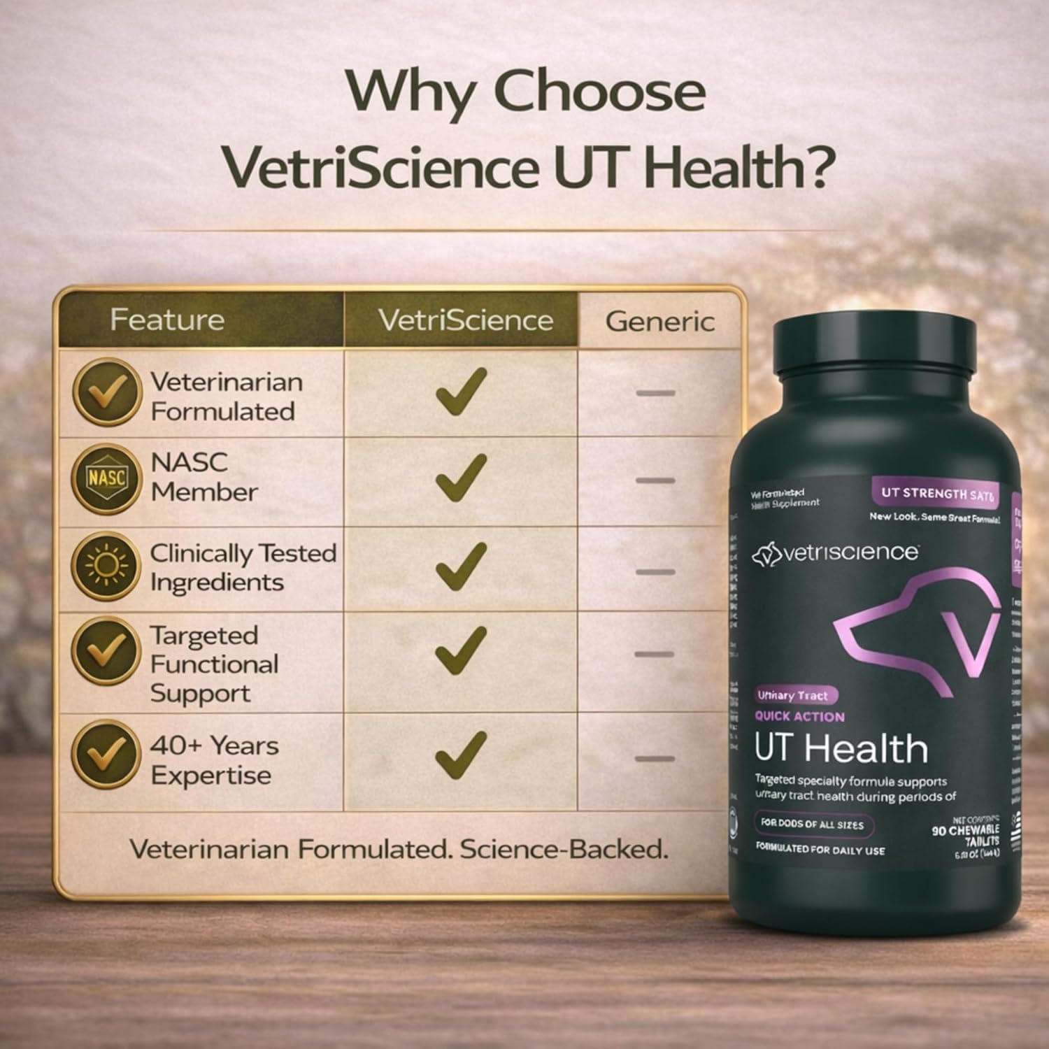 VETRISCIENCE UT Health – extrait de Chanca Piedra pour l'aide potentielle.
