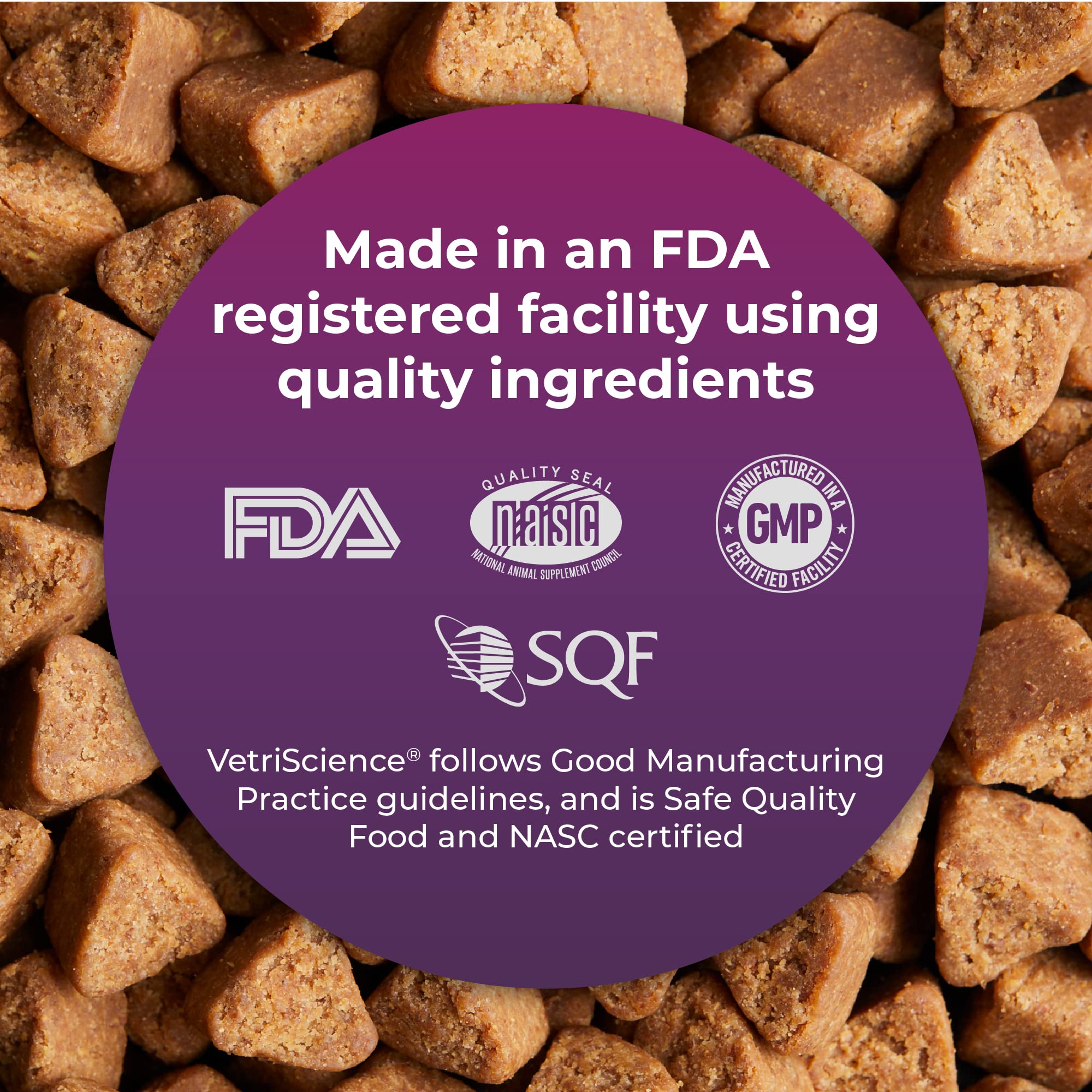 VetriScience Immunity Health: dosage quotidien adapté pour chiens de petite taille.