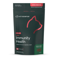 Friandises VetriScience Lysine Immunity Health pour chats, soutien immunitaire savoureux.