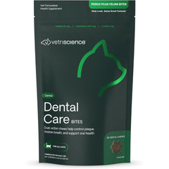 VetriScience Perio Plus chat : grignotines dentaires pour bouche plus propre