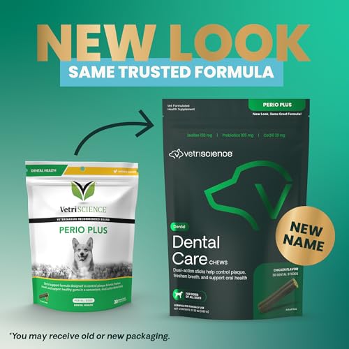 Perio Plus Stix emballage extérieur prêt à l'emploi pour routine sans brossage.