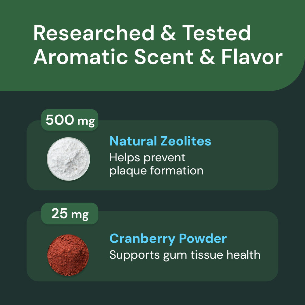 VetriScience Poudre dentaire – arôme agréable favorisant l’hygiène buccale.