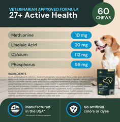 Saveur canard VetriScience 27+, appétence accrue chez les chiens.