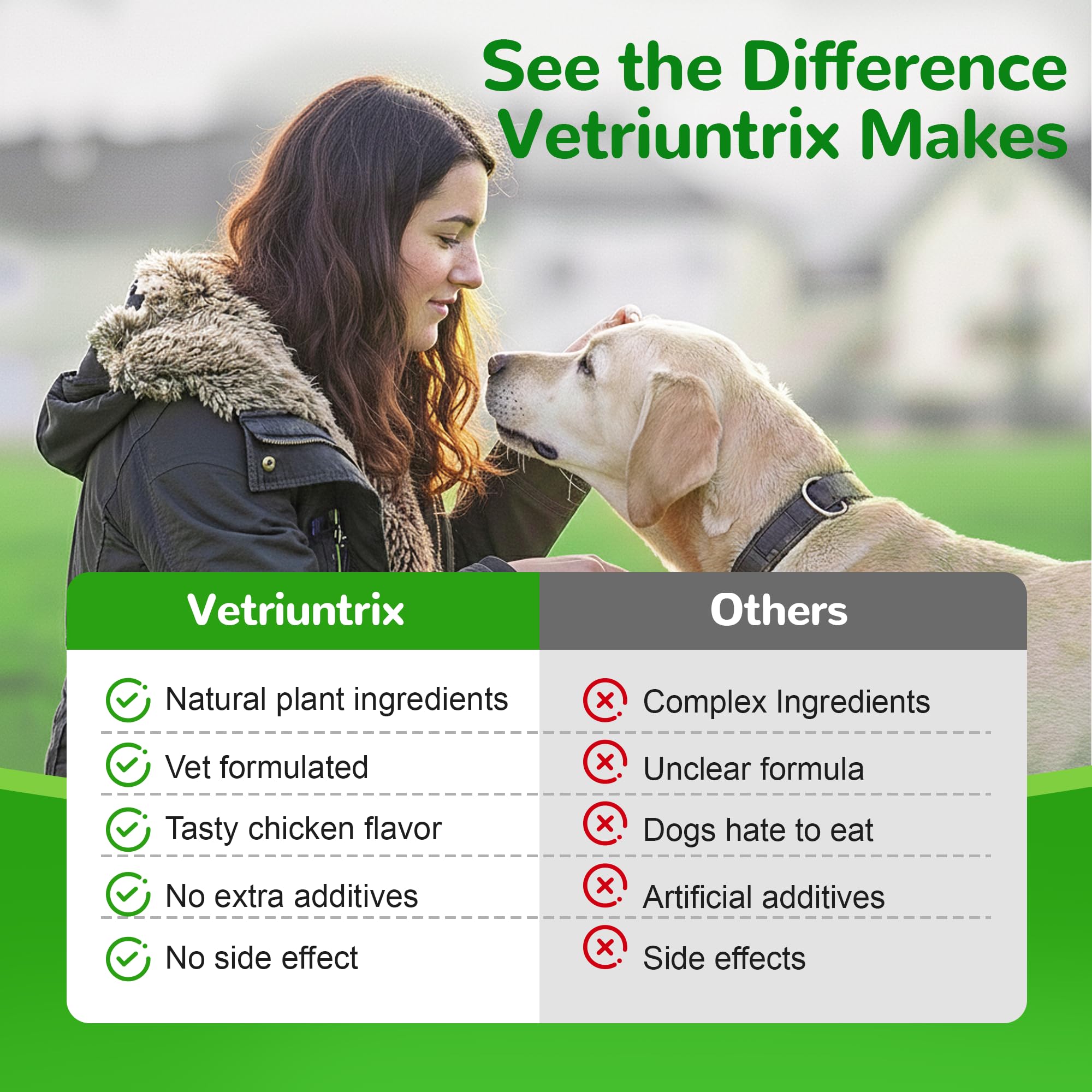Vetriuntrix 200 Friandises – Format pratique pour le quotidien.