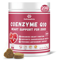 Vetriuntrix Coeur chien friandises: bouchées appétentes soutenant le cœur et la vitalité.