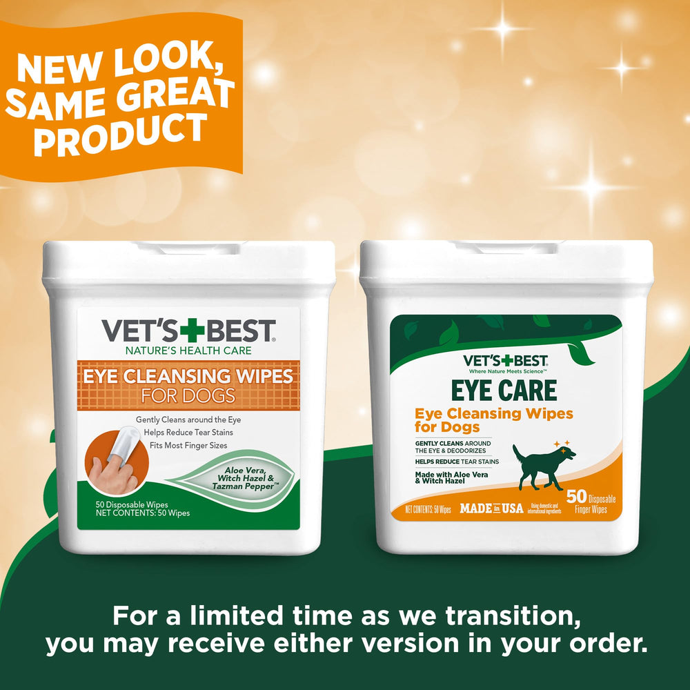 Vet's Best Eye Wipes conviennent à toutes les races de chiens.