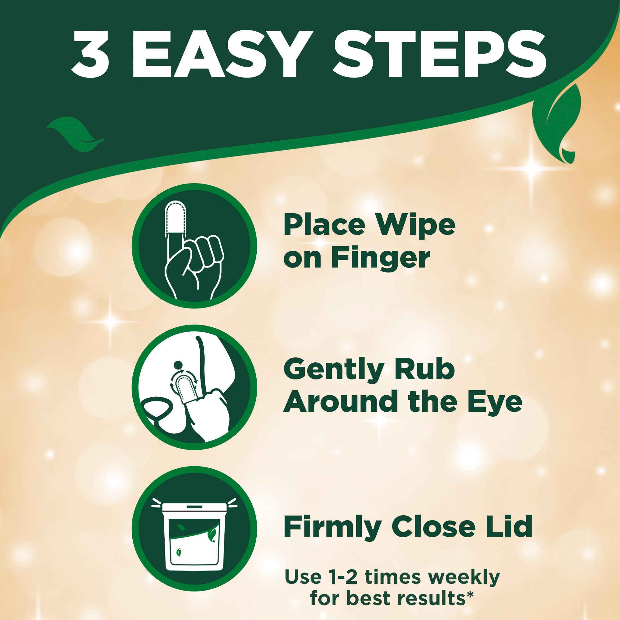 Vet's Best Eye Wipes offre une utilisation facile pour le soin quotidien.
