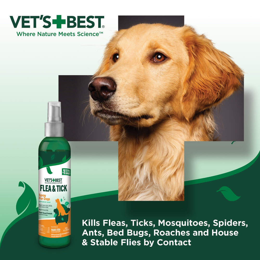 Vet's Best spray dans routine soins animaux, facile à intégrer.
