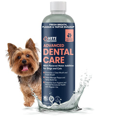 Vets Preferred rafraîchisseur d’haleine pour chien, bouton prête à l’emploi, haleine plus fraîche.