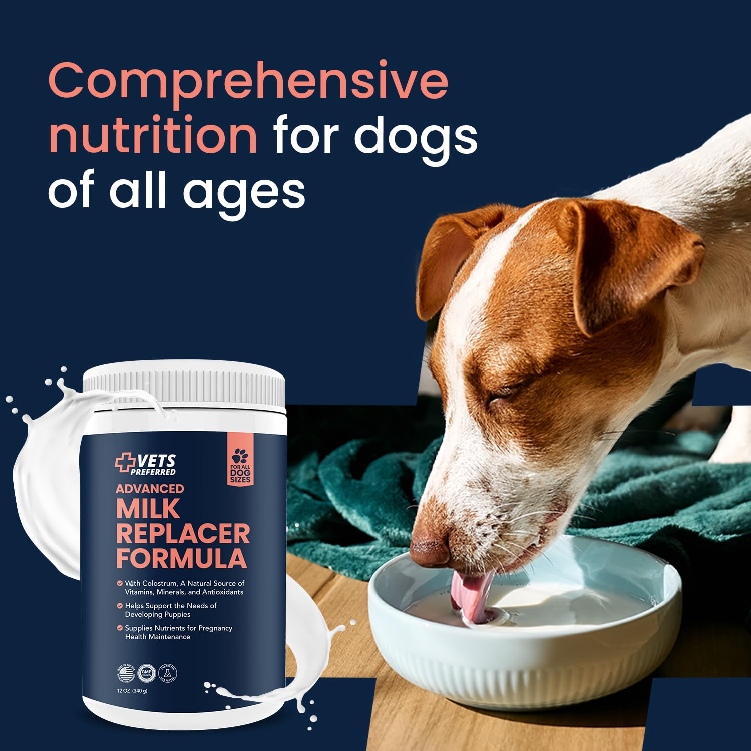 Vets Preferred Pour chiennes gestantes et allaitantes, nutrition adaptée.