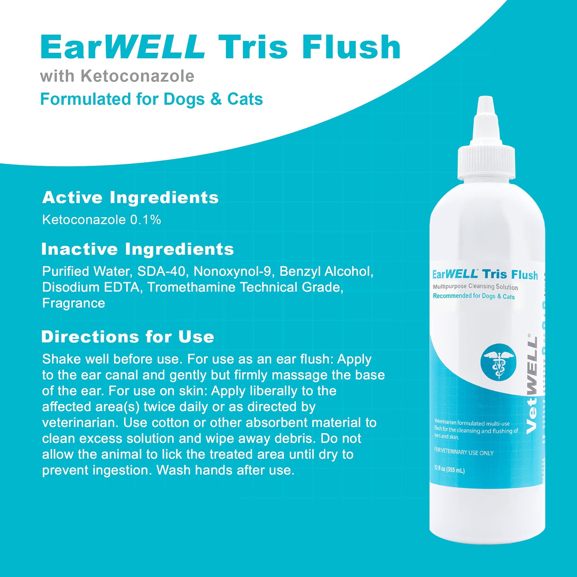 VetWELL emballage-etiquette-produit: présentation claire de l'emballage