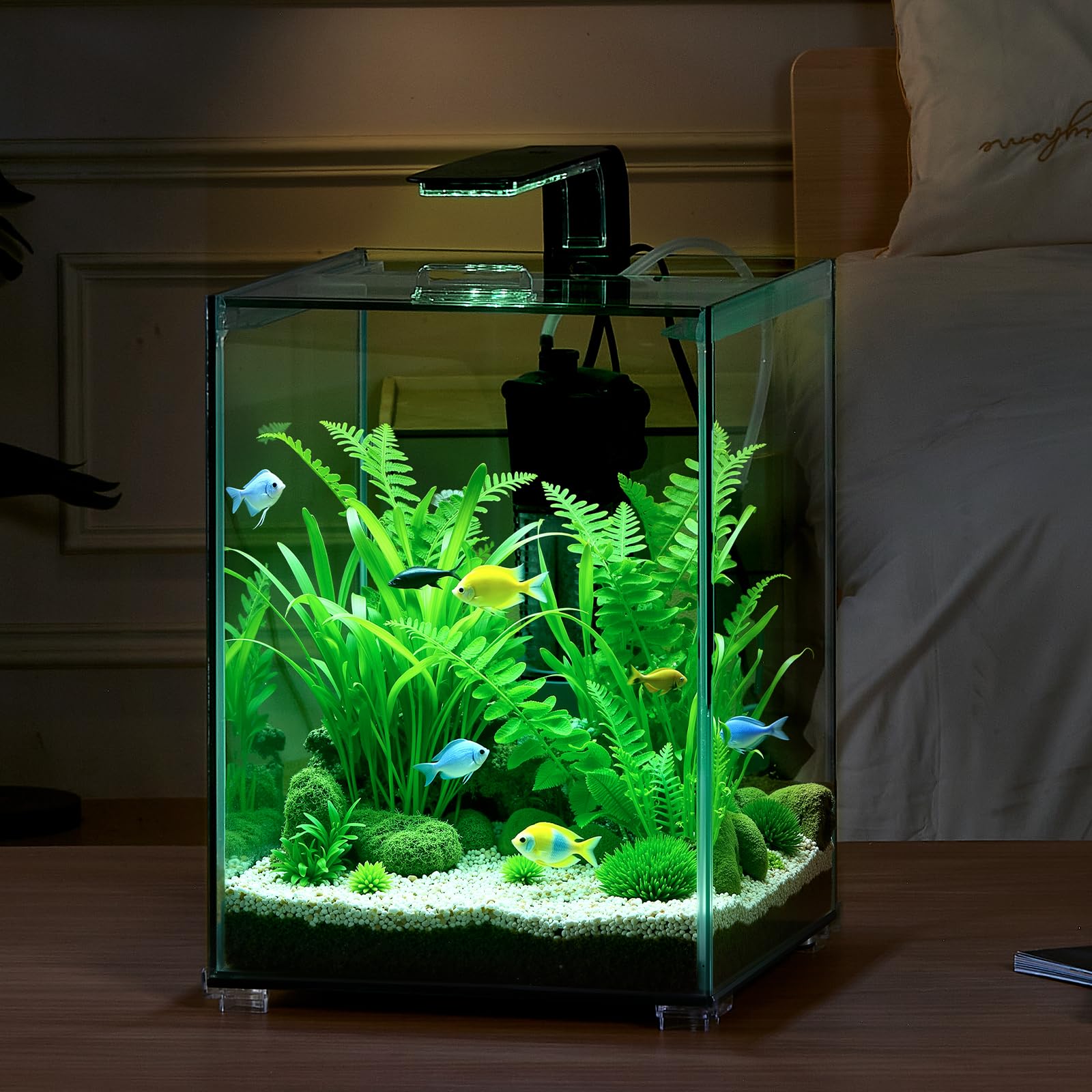 VEVOR aquarium carré capot supérieur pour éviter les projections d eau