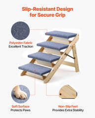 VEVOR escaliers pliables facilitent le rangement et le transport