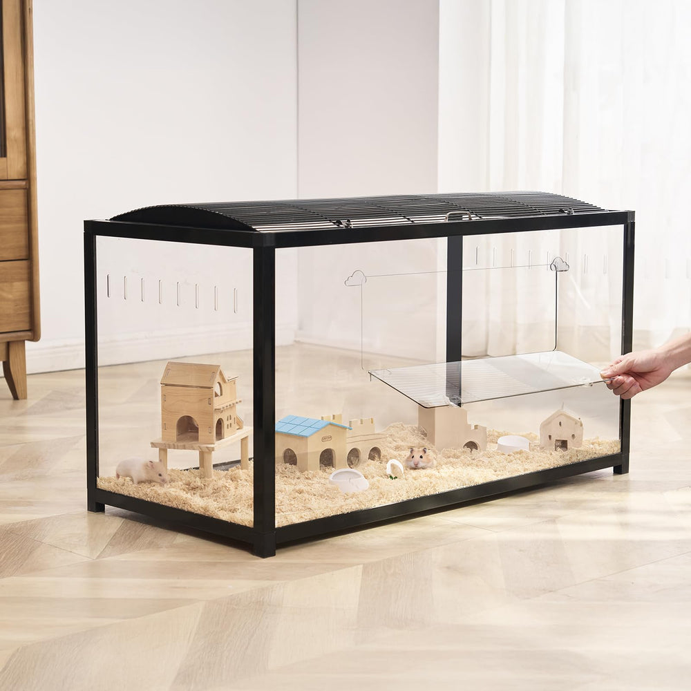 VEVOR cage hamster structure métallique robuste : sécurité et durabilité.