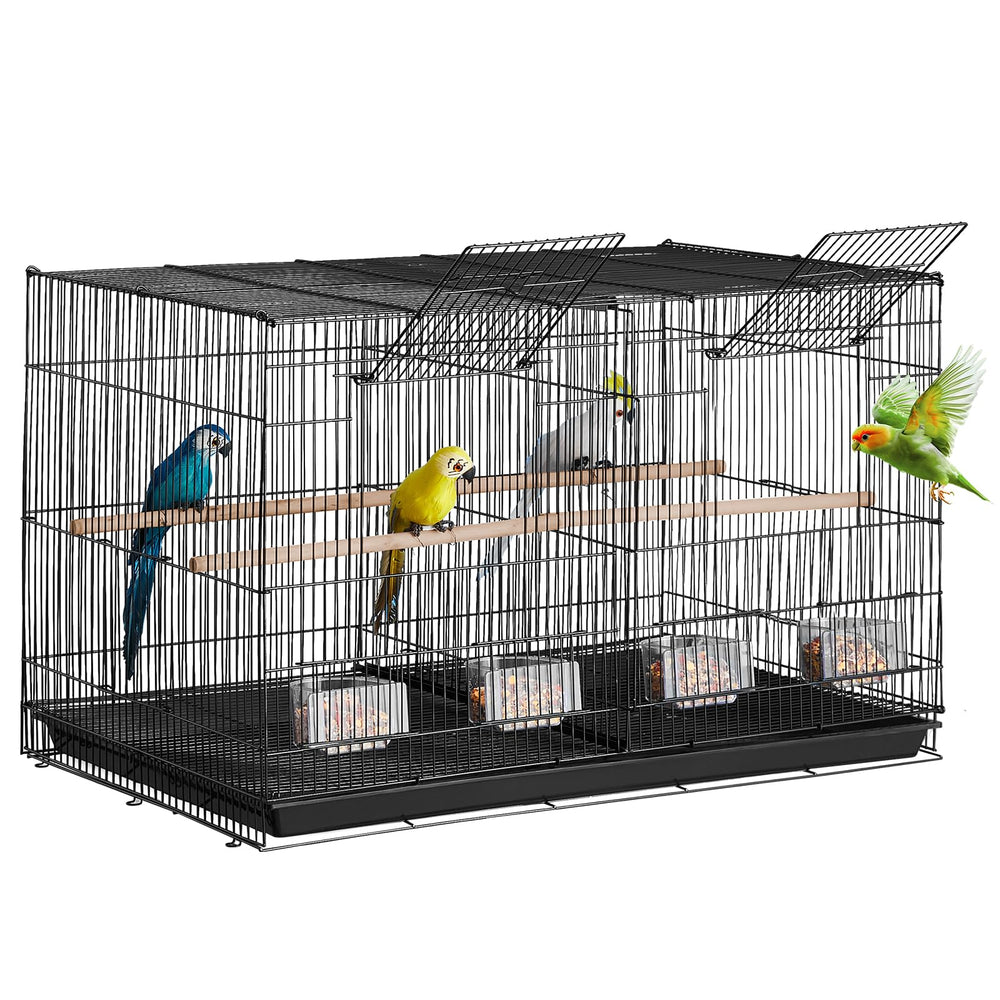 VEVOR cage d'oiseaux 30 pouces vue d'ensemble avec espace généreux pour mouvement