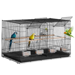 VEVOR cage d'oiseaux 30 pouces vue d'ensemble avec espace généreux pour mouvement