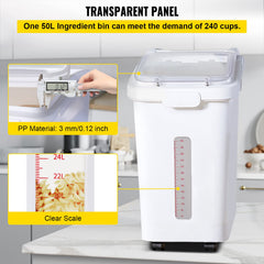 VEVOR couvercle triple étanche assure une fermeture fiable et durable.