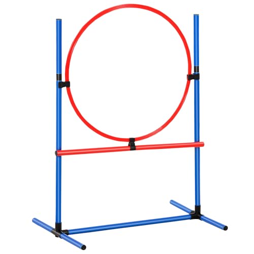 VEVOR chien agilite perches slalom pour guider les mouvements.