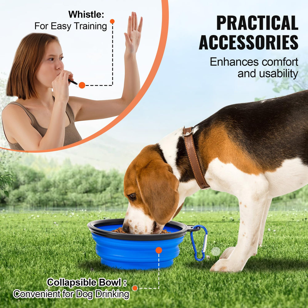 VEVOR chien agilite sifflet entrainement pour commandes claires.