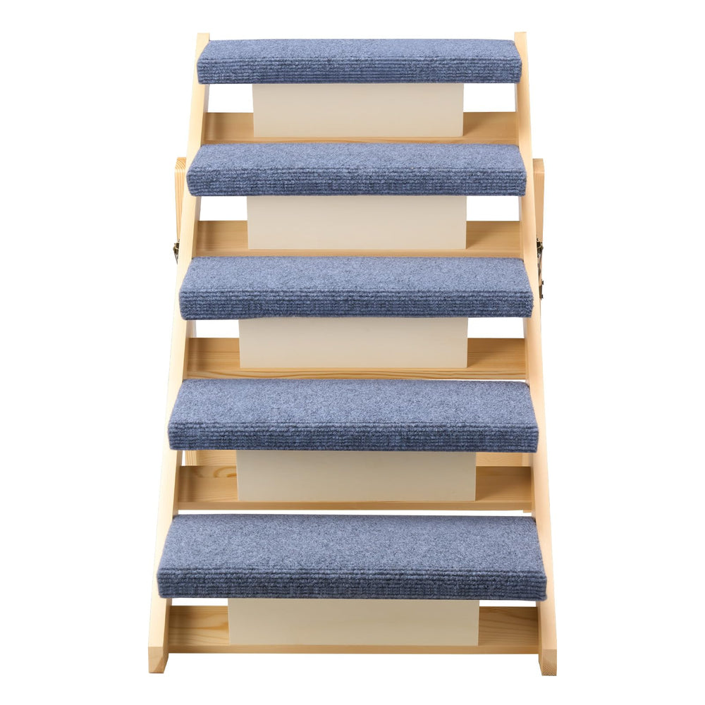 VEVOR escalier bois 5 etages cadre solide, usage quotidien fiable.