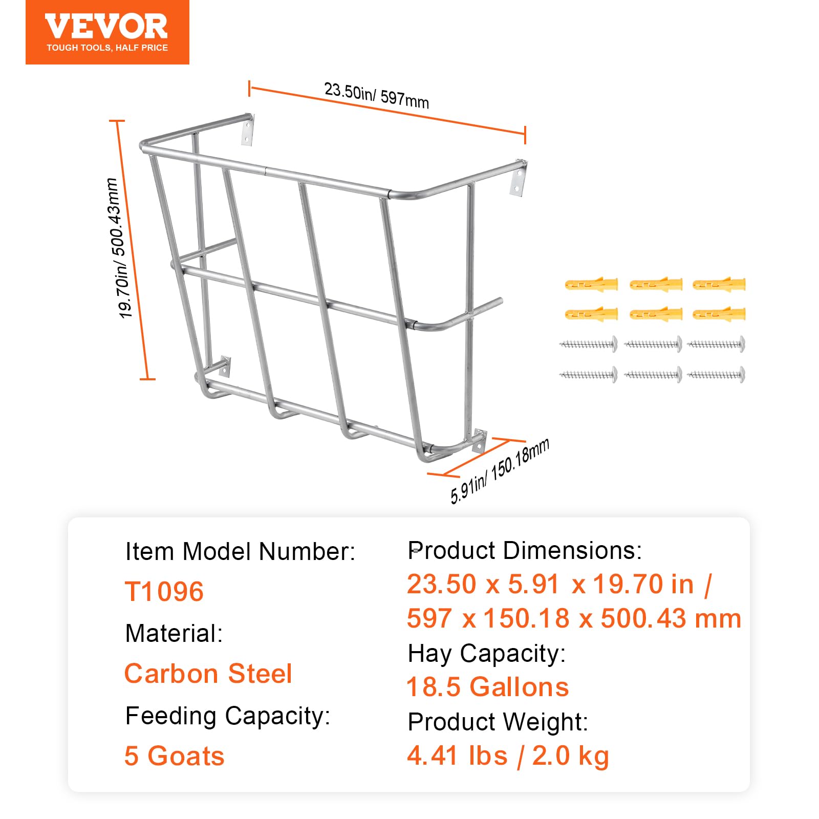 VEVOR Utilisation polyvalente intérieur et extérieur.