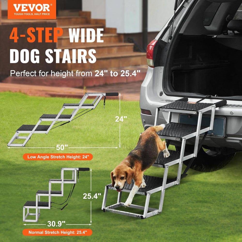 VEVOR Rampe chien anti-dérapante pour montée sécurisée.